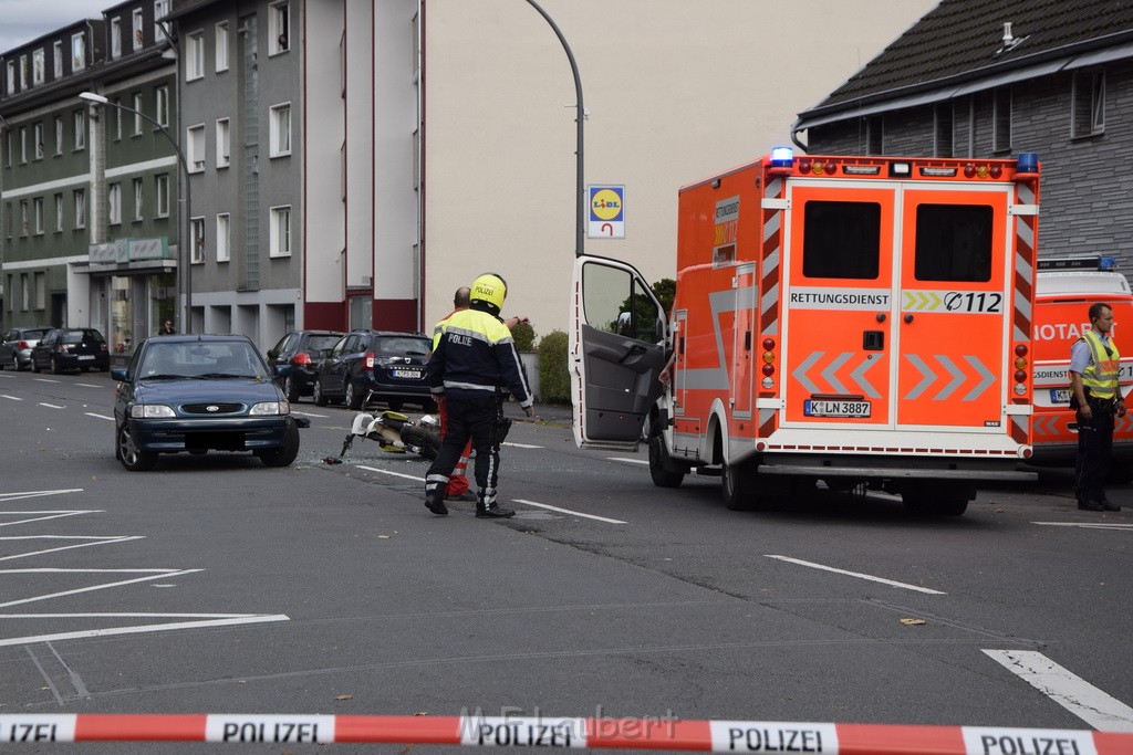 VU Krad PKW Koeln Duennwald Berlinerstr P020.JPG - Miklos Laubert